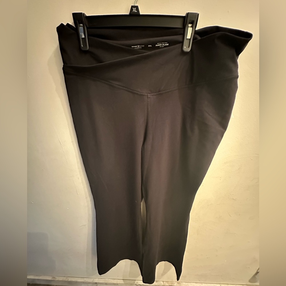 Old navy extra high rise super flare xxl